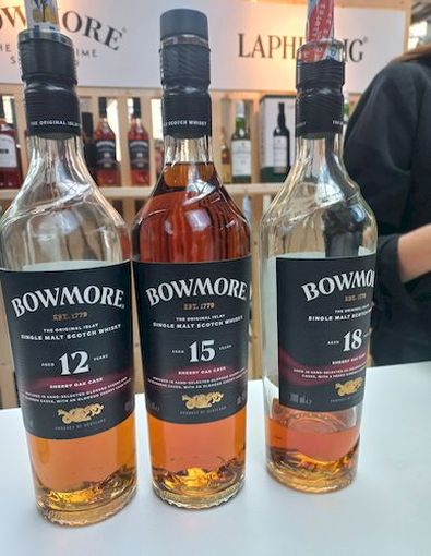 Dugas 2025 9e1 Bowmore 12 15 18 yo Sherry Oak
