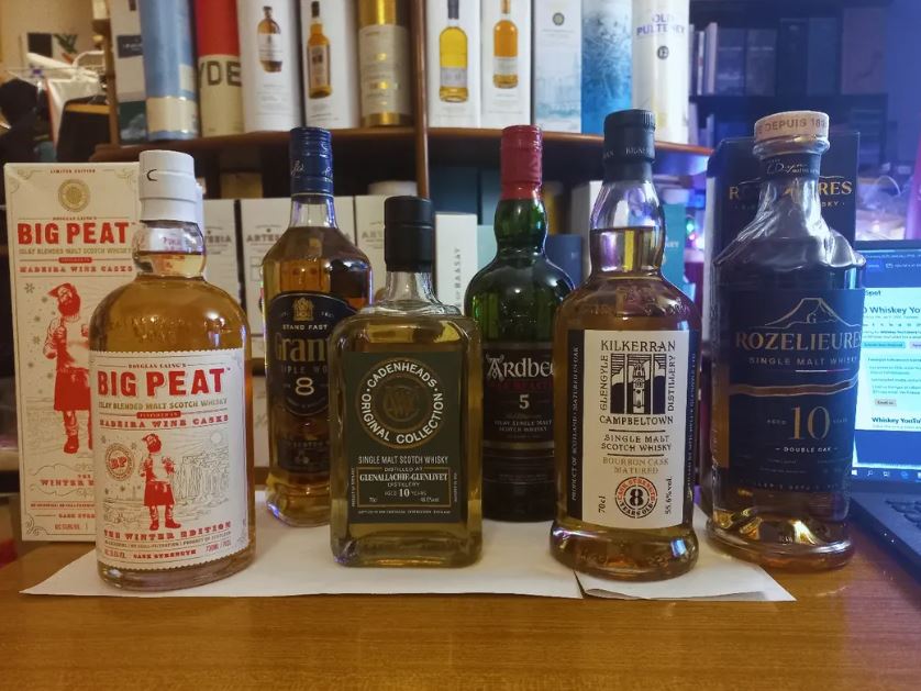 Ze 6 whiskies bout at Xmas Insta red pic 1